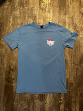 Load image into Gallery viewer, #Membersonly Carolina blue T-shirt