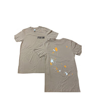 Load image into Gallery viewer, Paint splat nude” T-shirt