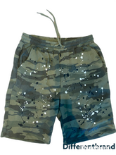 Load image into Gallery viewer, 'Camo splatt  shorts"