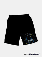 Load image into Gallery viewer, "Black Splatt shorts"